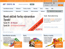 Tablet Screenshot of idsys.sk